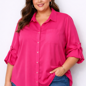 Beronia bolsillo 2.0 - Camisa fluida oversize